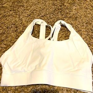 ToughMode white strappy bra. Size small. Worn once.